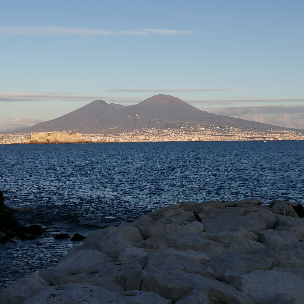 Napoli, il vesuvio
